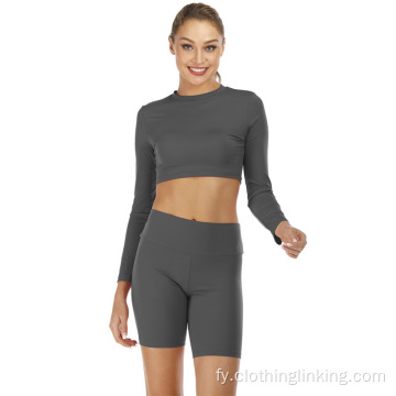 yoga outfits foar froulju 2 stik set